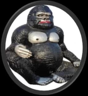 Gorilla / Chimpanzee Statue