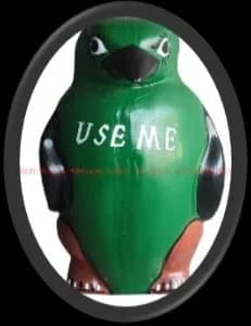 Penguin Dustbin Small