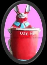 Rabbit Dustbin